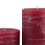 Burgundy Red Pillar Candle Dark Maroon Rustic 3x4 3x6 39 4x6 4x9 by Nordic Candle