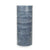 Extra Large 5x12" Pillar Candle Slate Blue Rustic Texture by Nordic Candle